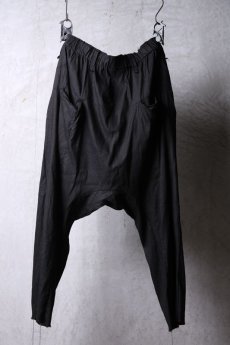 画像2: Wir Lineal / リネアル / WL-1104 / Inorganic structure sarrouel relax pants (2)