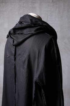 画像20: Wir Lineal / リネアル / WL-1103 / Inorganic structure dolman sleeve zip hoodie (20)