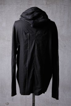 画像8: Wir Lineal / リネアル / WL-1103 / Inorganic structure dolman sleeve zip hoodie (8)