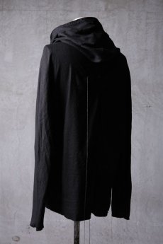 画像6: Wir Lineal / リネアル / WL-1103 / Inorganic structure dolman sleeve zip hoodie (6)