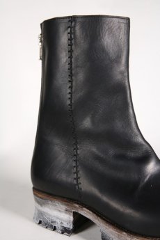 画像12: Thee OLD CIRCUS '' 1973 '' / 9-730-R / " thee - R " / GUIDI LEATHER ONE PIECE FRONT BACK ZIP BOOTS (12)