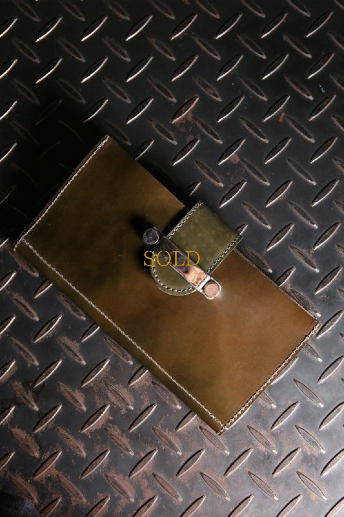 画像1: incarnation / インカネーション / 32113SC-8870 / SHELL CORDOVAN WALLET LONG #4 (1)