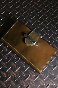 画像2: incarnation / インカネーション / 32113SC-8870 / SHELL CORDOVAN WALLET LONG #4 (2)