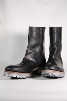 画像1: Thee OLD CIRCUS '' 1973 '' / 9-730-R / " thee - R " / GUIDI LEATHER ONE PIECE FRONT BACK ZIP BOOTS (1)