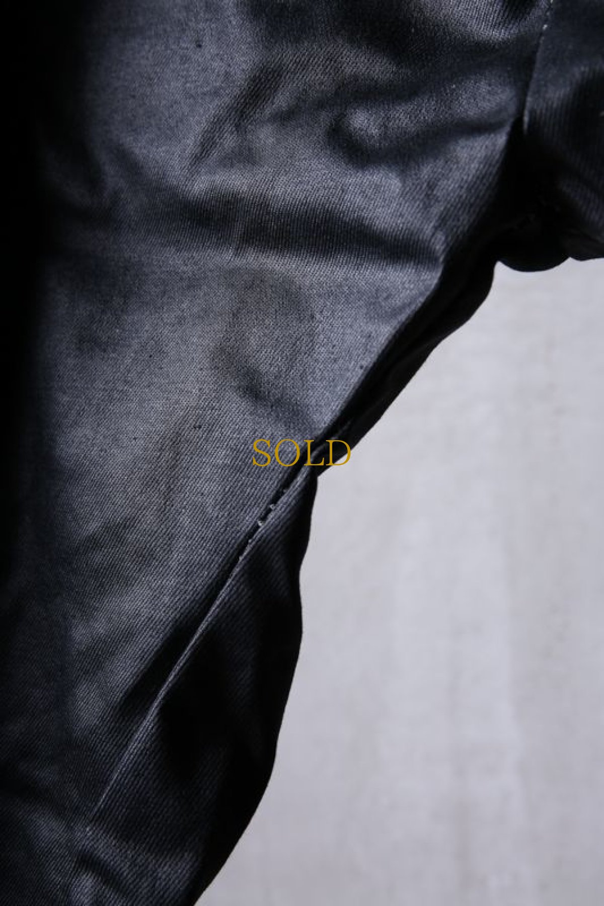 画像12: incarnation / インカネーション / 31981-6452 / COTTON ELASTANE DENIM LONG DARTS SARROUEL PANTS (12)