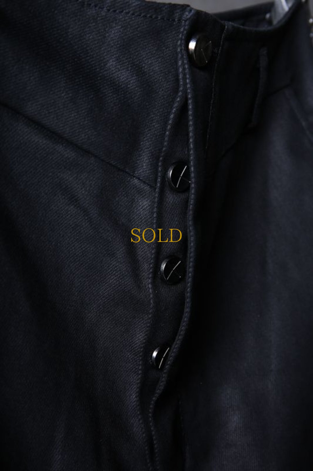 画像9: incarnation / インカネーション / 31981-6452 / COTTON ELASTANE DENIM LONG DARTS SARROUEL PANTS (9)