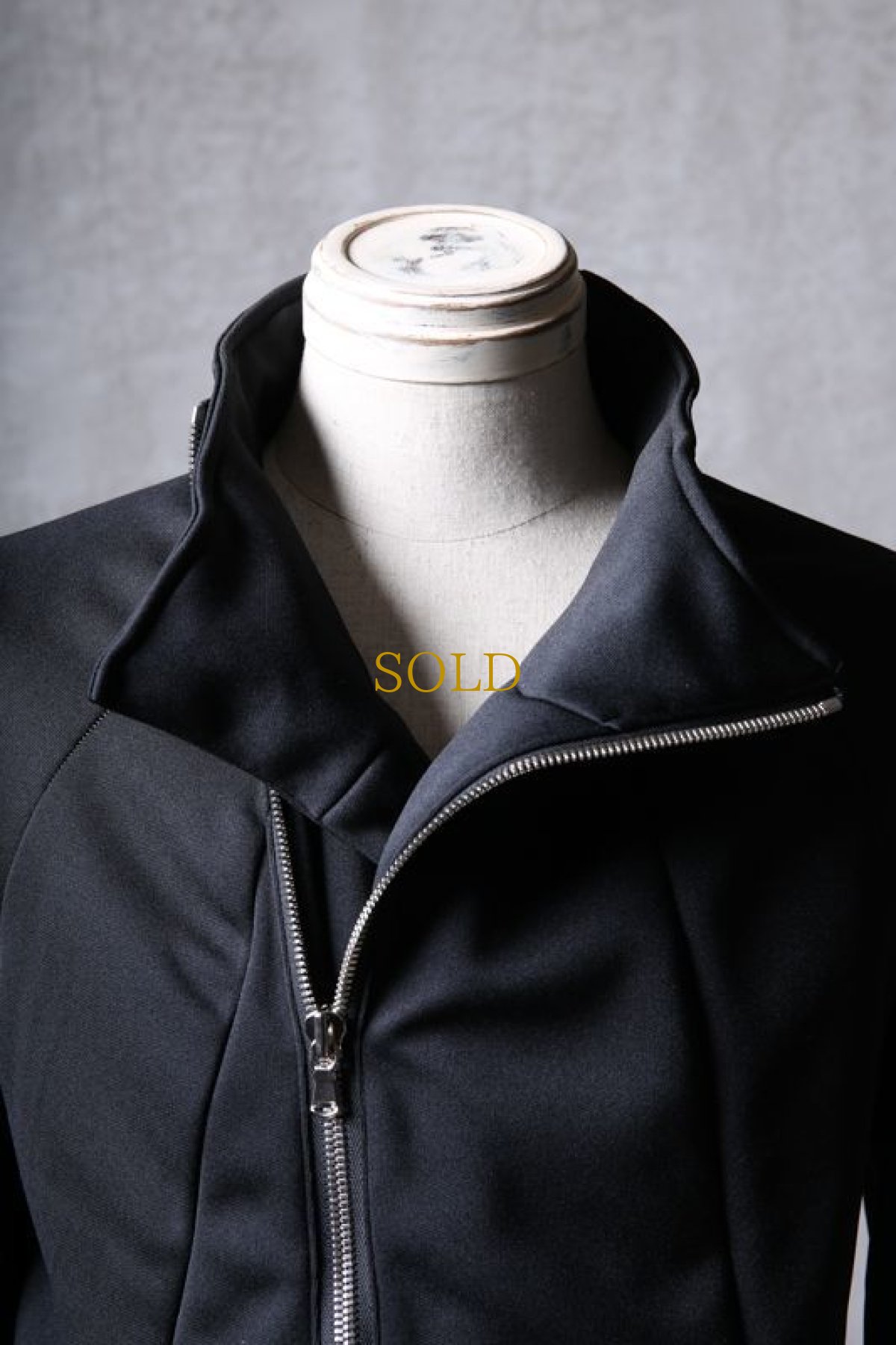 画像16: Thee OLD CIRCUS '' 1973 '' / 0121 / " Crevice " / OVER LOCK STITCH JERSEY DISTORTION NECK W-RIDERS (16)