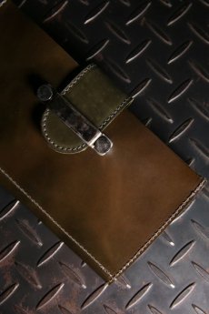 画像5: incarnation / インカネーション / 32113SC-8870 / SHELL CORDOVAN WALLET LONG #4 (5)