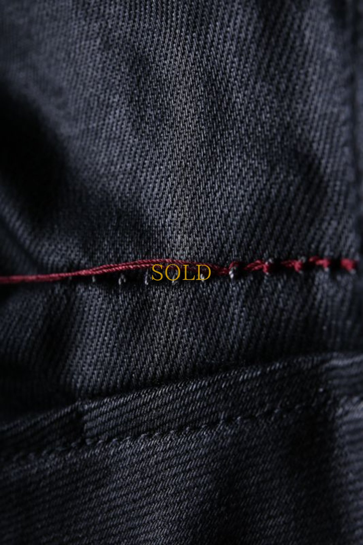 画像19: incarnation / インカネーション / 31981-6452 / COTTON ELASTANE DENIM LONG DARTS SARROUEL PANTS (19)