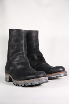 画像5: Thee OLD CIRCUS '' 1973 '' / 9-730-RE / " thee - RE " / W-SHOULDER LEATHER ONE PIECE FRONT BACK ZIP BOOTS (5)