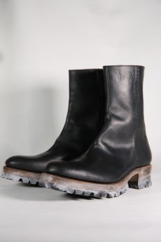 画像2: Thee OLD CIRCUS '' 1973 '' / 9-730-R / " thee - R " / GUIDI LEATHER ONE PIECE FRONT BACK ZIP BOOTS (2)