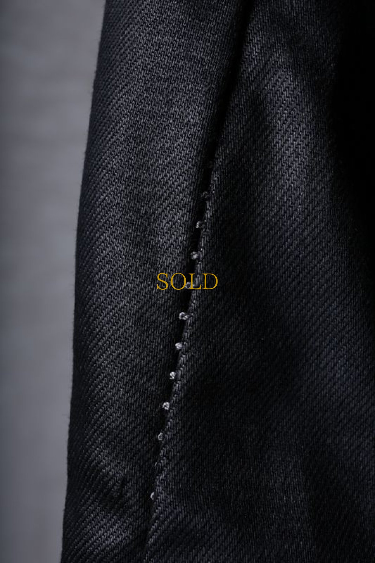 画像14: incarnation / インカネーション / 31981-6452 / COTTON ELASTANE DENIM LONG DARTS SARROUEL PANTS (14)