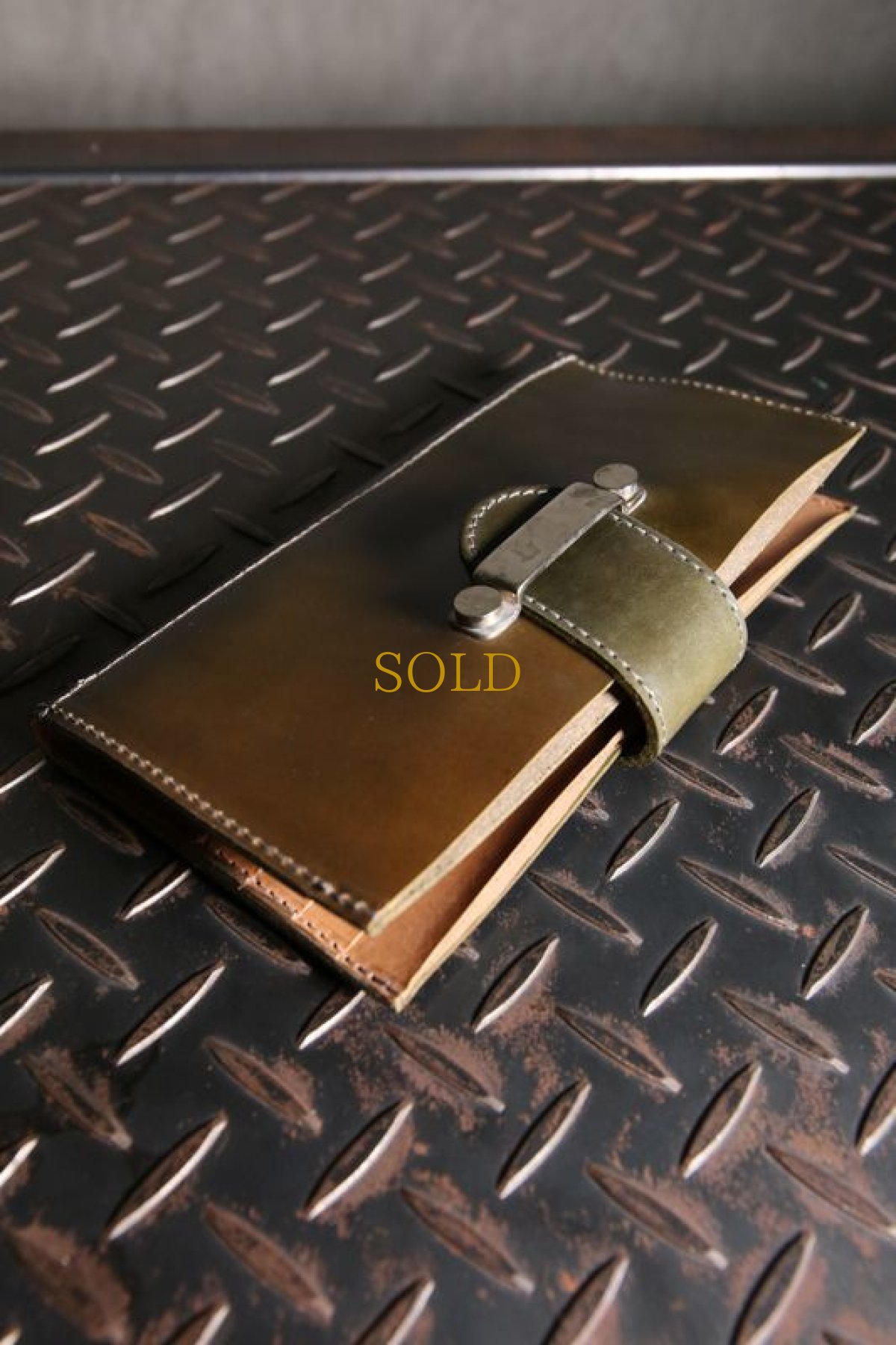 画像8: incarnation / インカネーション / 32113SC-8870 / SHELL CORDOVAN WALLET LONG #4 (8)
