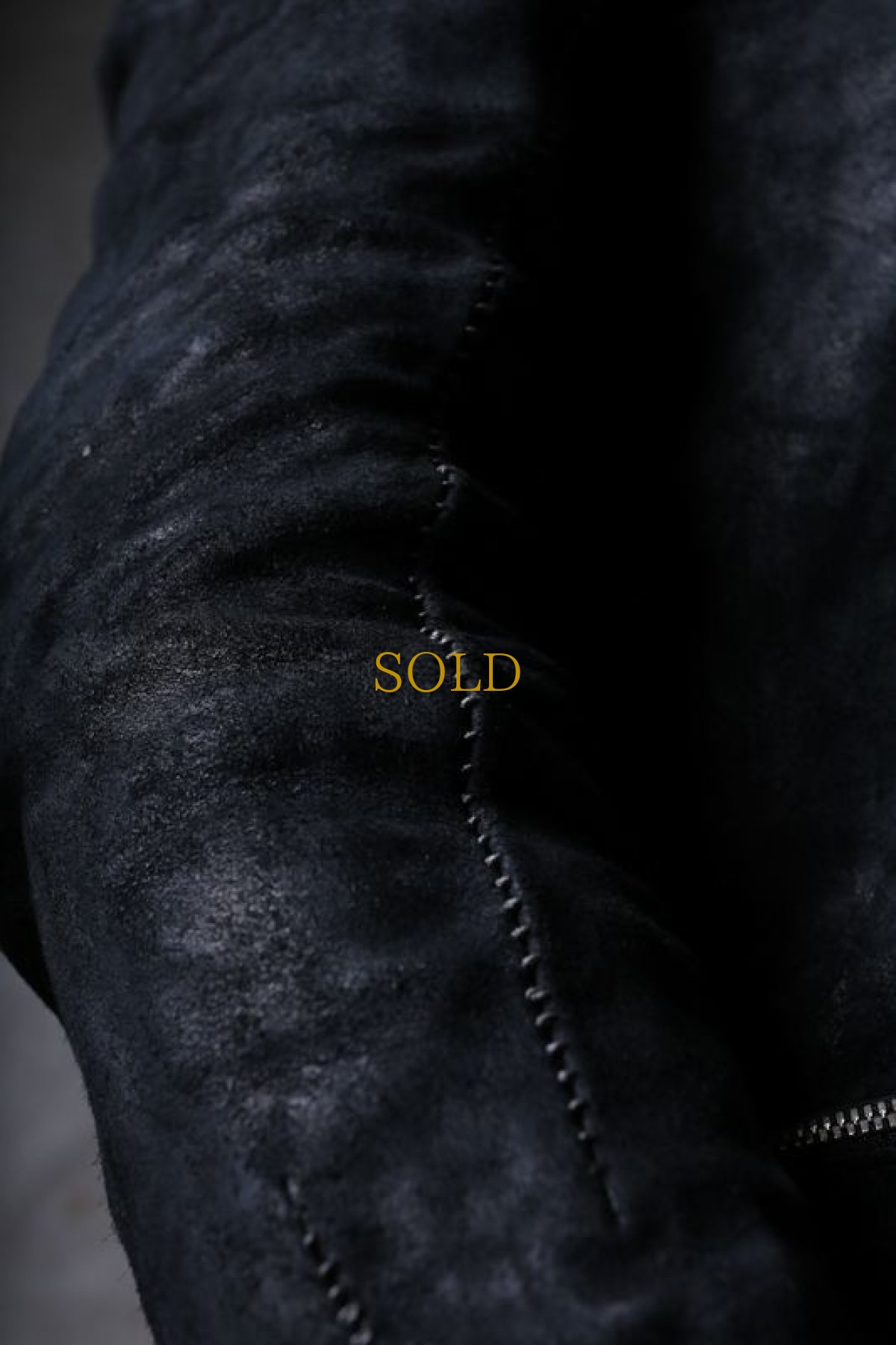 画像16: incarnation / インカネーション / 12111-41077 / BACK SKIN HORSE LEATHER DOUBLE BREAST MOTO W/POCKET LINED (16)