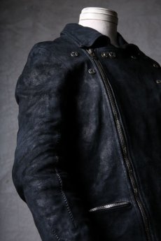 画像17: incarnation / インカネーション / 12111-41077 / BACK SKIN HORSE LEATHER DOUBLE BREAST MOTO W/POCKET LINED (17)