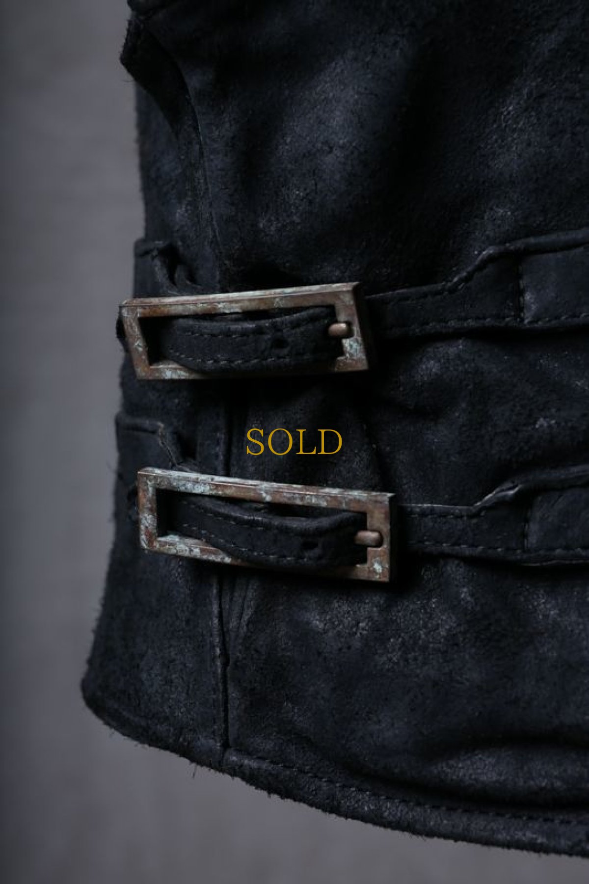 画像15: incarnation / インカネーション / 12111-41077 / BACK SKIN HORSE LEATHER DOUBLE BREAST MOTO W/POCKET LINED (15)