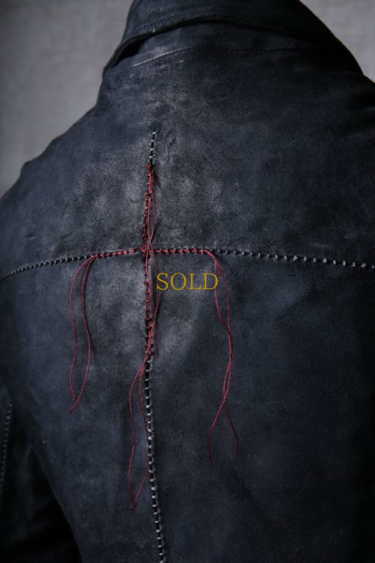 画像19: incarnation / インカネーション / 12111-41077 / BACK SKIN HORSE LEATHER DOUBLE BREAST MOTO W/POCKET LINED (19)