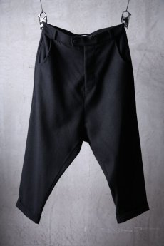画像1: NostraSantissima / ノストラ サンティッシマ / P30 / Wool blend sarouel wide pants (1)