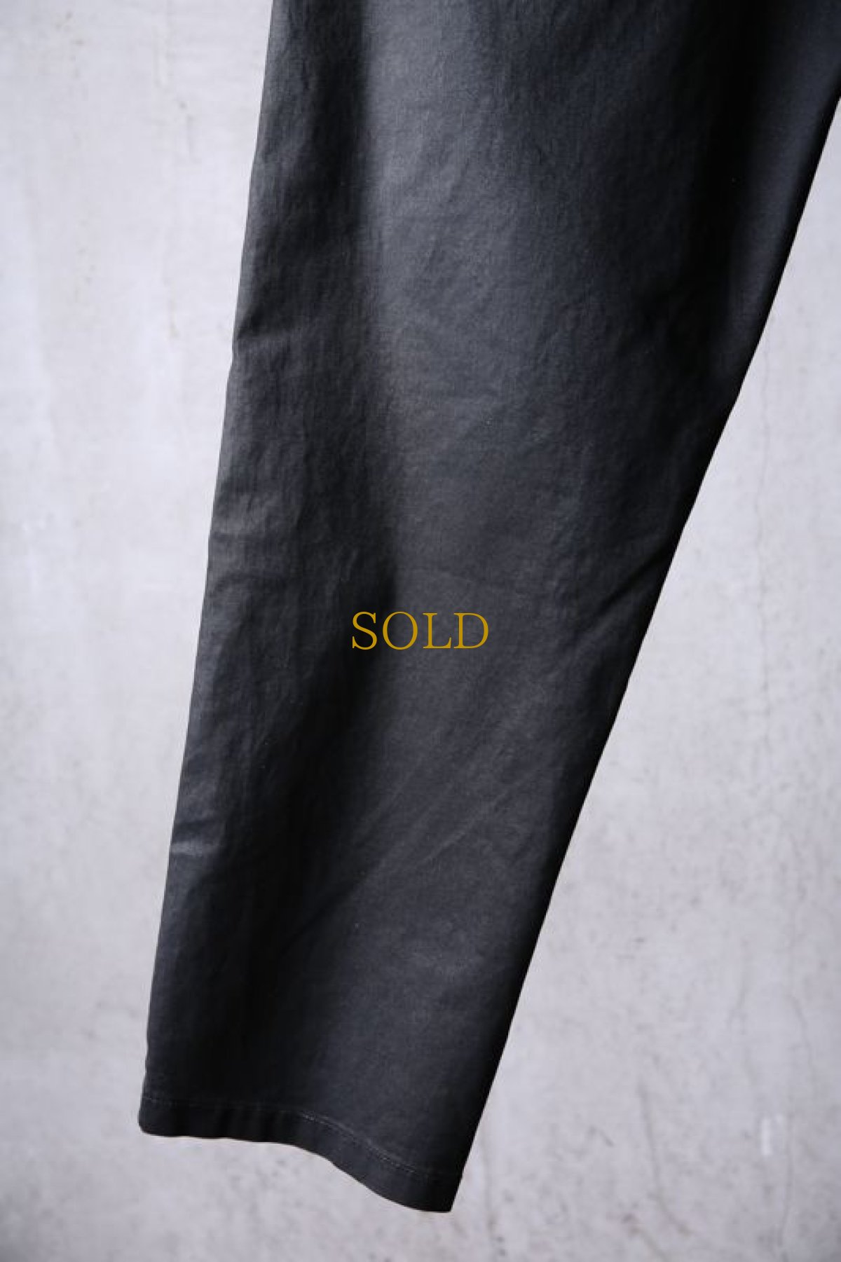 画像15: NostraSantissima / ノストラ サンティッシマ / P04 / Overfit stretch coated pants (15)