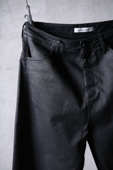 画像3: NostraSantissima / ノストラ サンティッシマ / P04 / Overfit stretch coated pants (3)