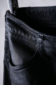 画像8: NostraSantissima / ノストラ サンティッシマ / P04 / Overfit stretch coated pants (8)