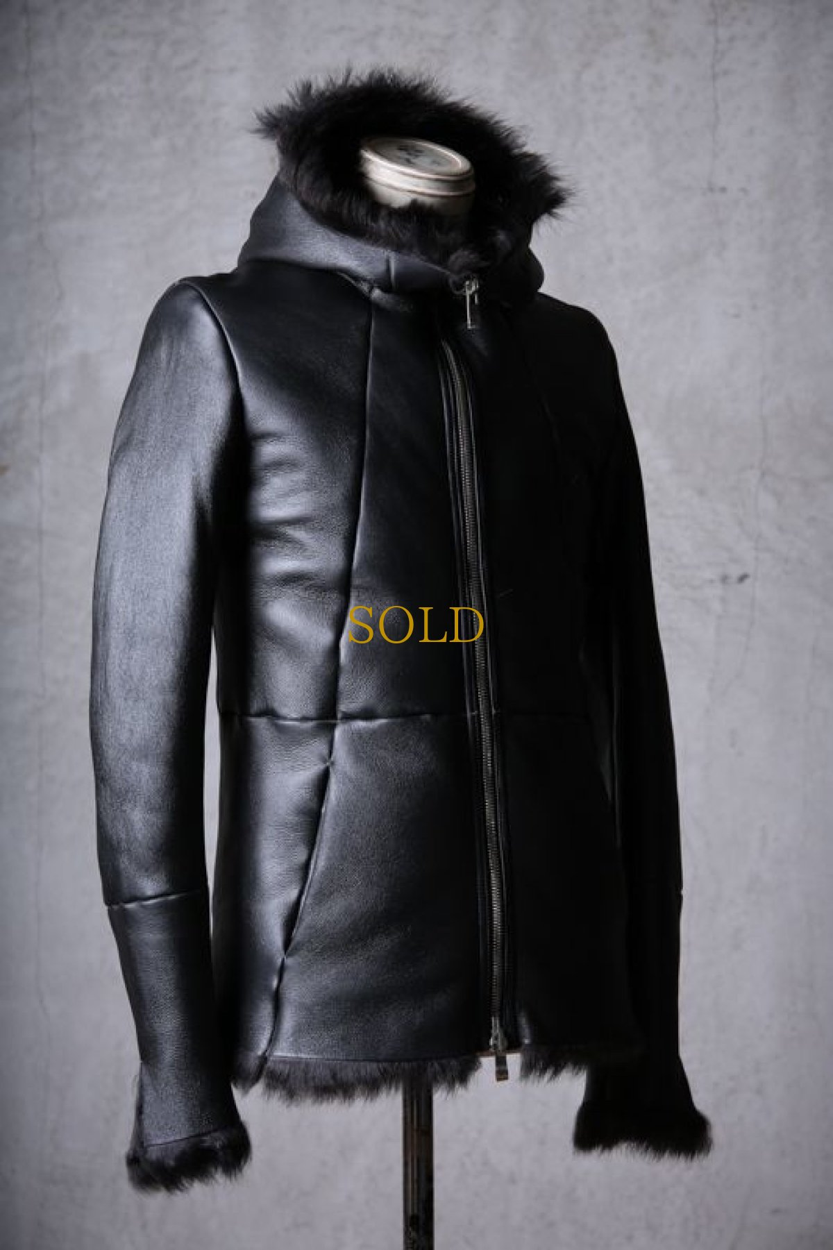 画像4: incarnation / インカネーション / 31991-4410 / SHEEP SHEARLING HOODED BLOUSON (4)