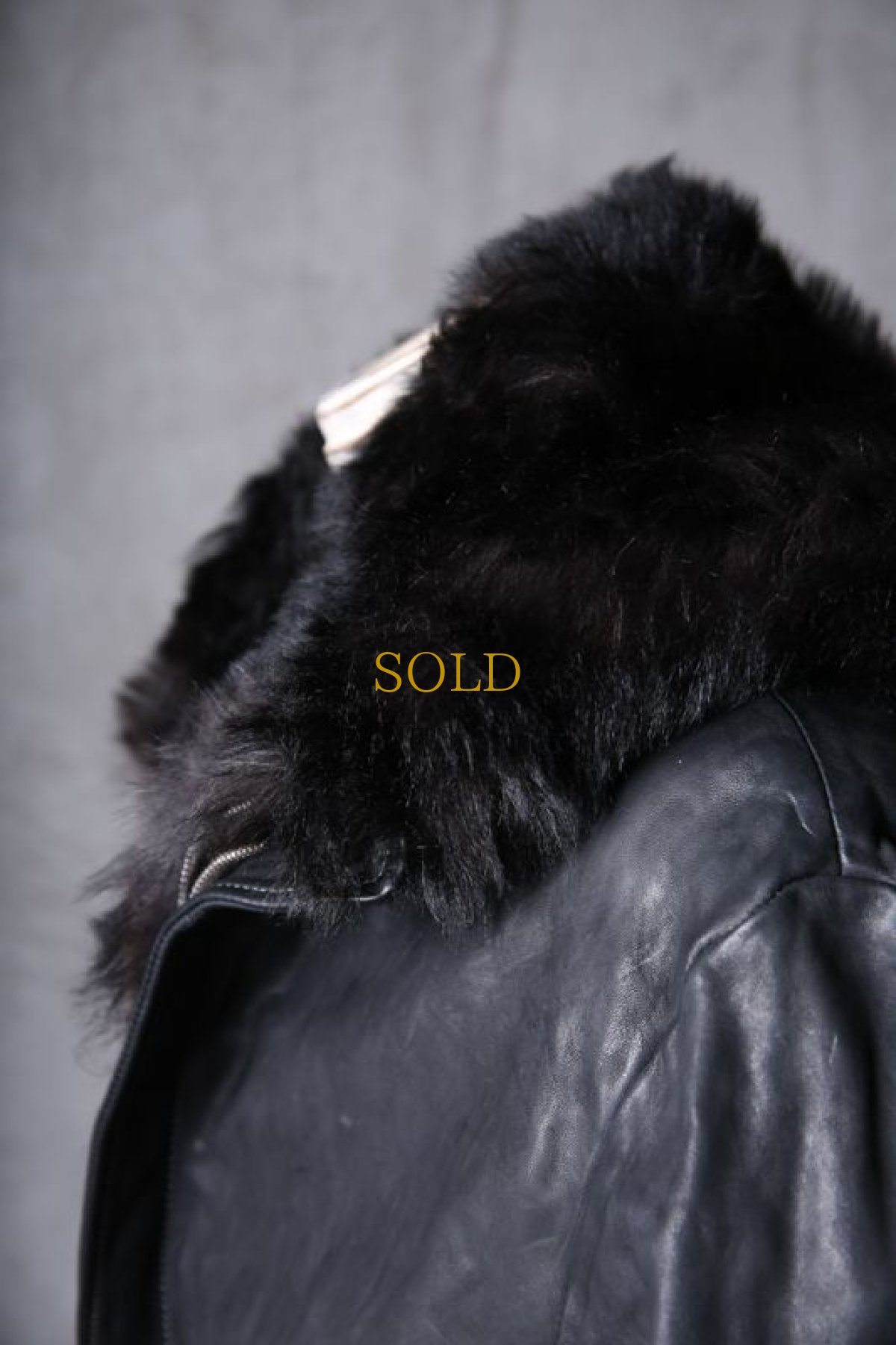 画像17: incarnation / インカネーション / 11911-5297CC / HORSE LEATHER SHEARLING PARKA LONG W/POCKET LINED (17)