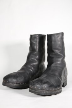 画像3: incarnation / インカネーション / 32111V-7777 / HORSE LEATHER BACK ZIP VIBRAM SOLES PECOS W/NAILS LINED (3)