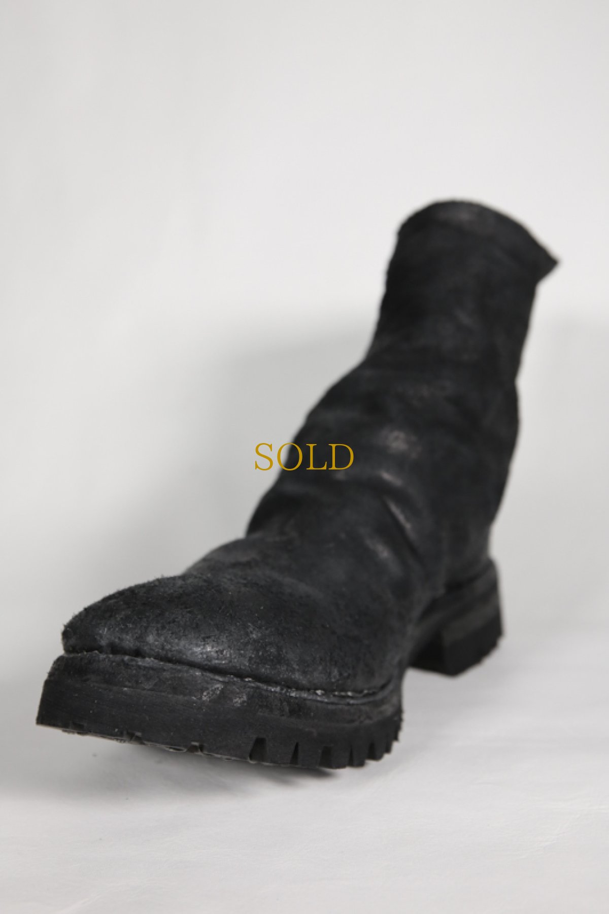 画像9: incarnation / インカネーション / 32111V-7157VB / HORSE LEATHER BACK ZIP ONE PIECE LINED VIBRAM SOLES (9)