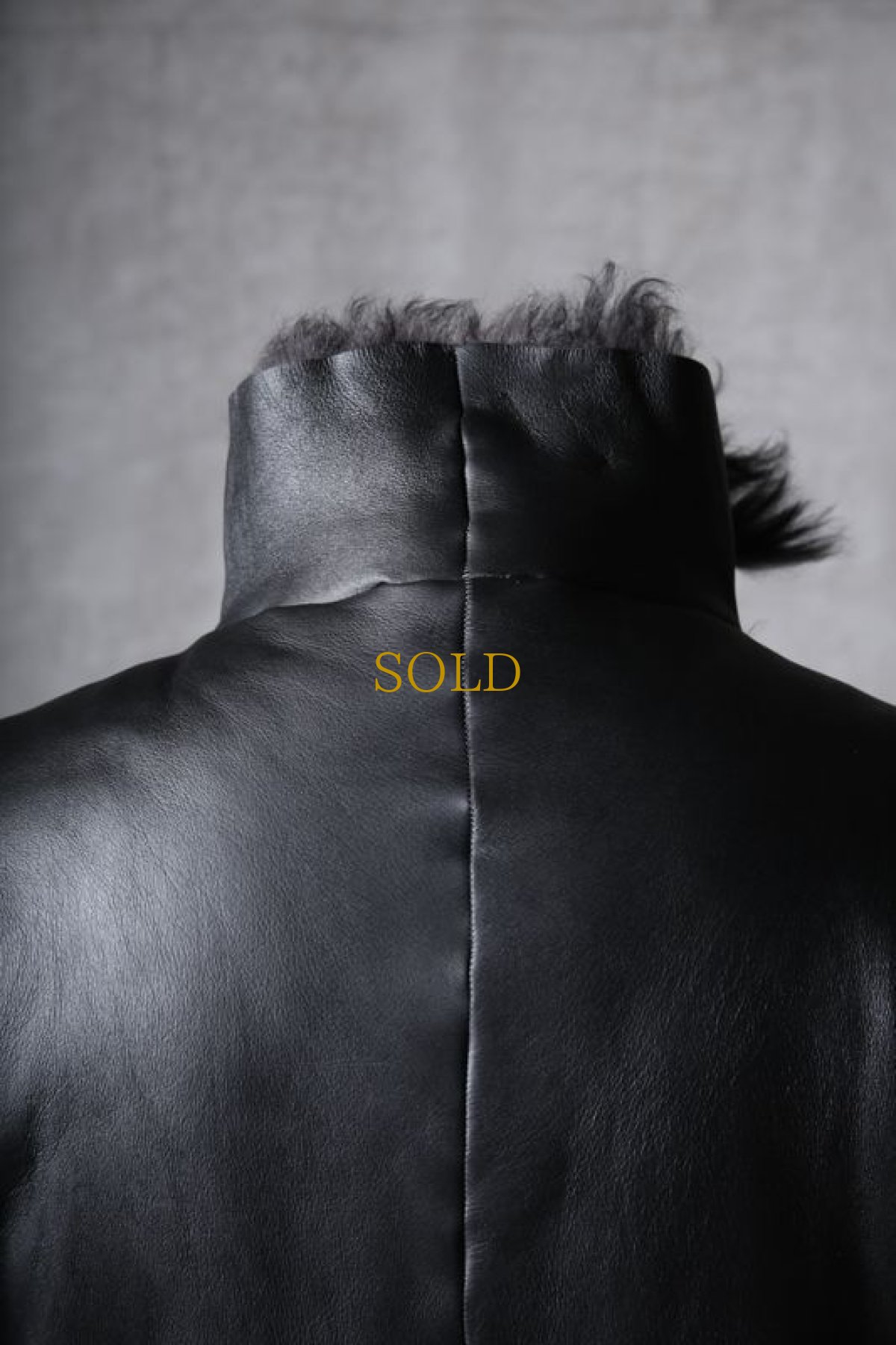 画像18: incarnation / インカネーション / 31991-4690 / SHEEP SHEARLING HIGH NECK ZIP BLOUSON SPIRAL ARM (18)