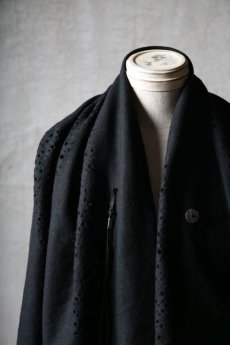 画像9: Thee OLD CIRCUS '' 1973 '' / 0402 / Cover up moon / Italian fabric Wool blend knit cape (9)