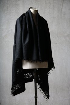 画像3: Thee OLD CIRCUS '' 1973 '' / 0402 / Cover up moon / Italian fabric Wool blend knit cape (3)