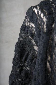 画像16: Thee OLD CIRCUS '' 1973 '' / 0401 / Cover up star / Italian fabric Wool blend knit cape (16)