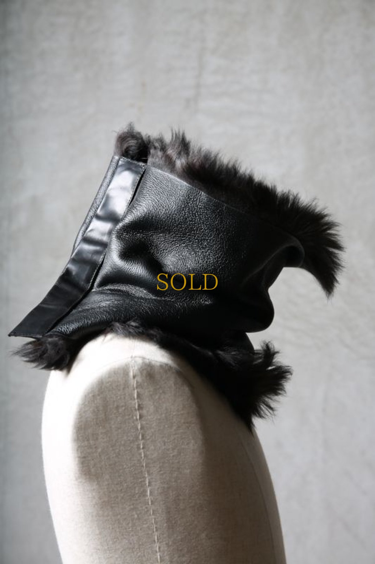 画像5: incarnation / インカネーション / 31991-8840 / SHEEP SHEARLING SCARF#3 (5)