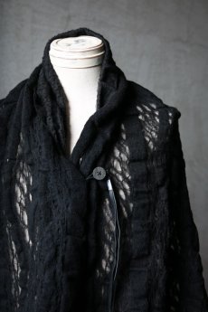 画像20: Thee OLD CIRCUS '' 1973 '' / 0401 / Cover up star / Italian fabric Wool blend knit cape (20)