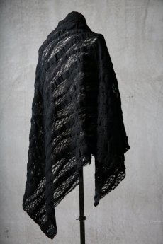 画像6: Thee OLD CIRCUS '' 1973 '' / 0401 / Cover up star / Italian fabric Wool blend knit cape (6)