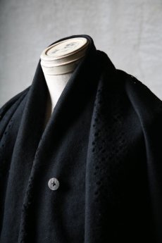 画像14: Thee OLD CIRCUS '' 1973 '' / 0402 / Cover up moon / Italian fabric Wool blend knit cape (14)