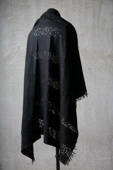 画像6: Thee OLD CIRCUS '' 1973 '' / 0402 / Cover up moon / Italian fabric Wool blend knit cape (6)