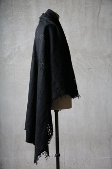 画像5: Thee OLD CIRCUS '' 1973 '' / 0402 / Cover up moon / Italian fabric Wool blend knit cape (5)