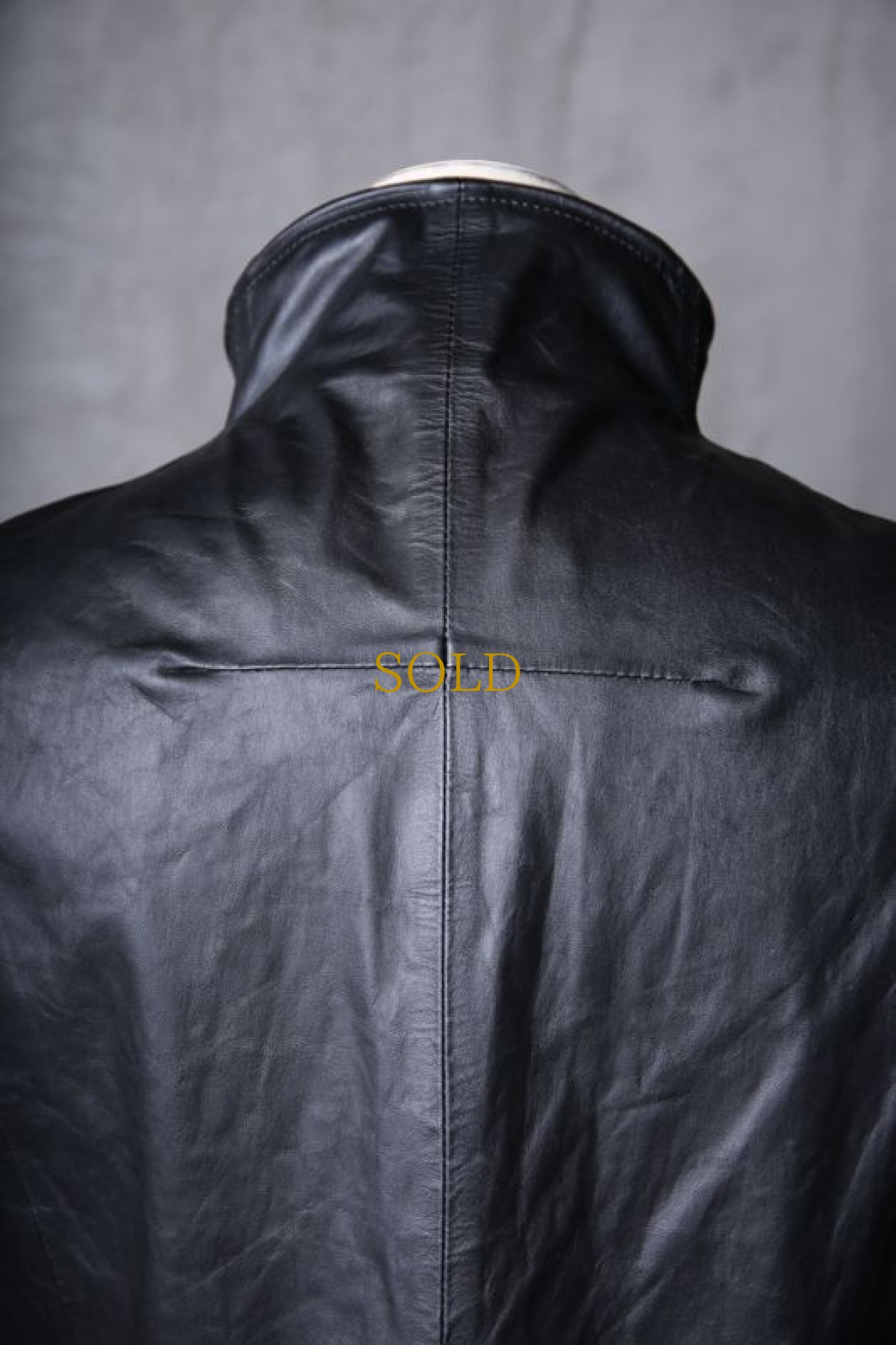 画像20: Thee OLD CIRCUS - 9 - / 9-9101 / "Rust Journey" / ディストーションネック フロントジップ フィッシュテール ラストレザーコート (20)