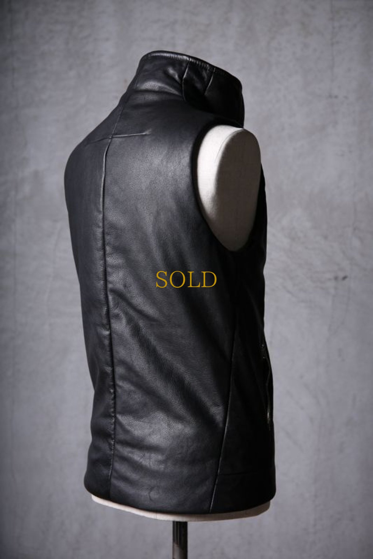 画像6: Thee OLD CIRCUS - 9  - / 9-9305 / '' Light carriers '' / メメント・カウレザー 120g ファイバーダウン入りWフロントベスト (6)