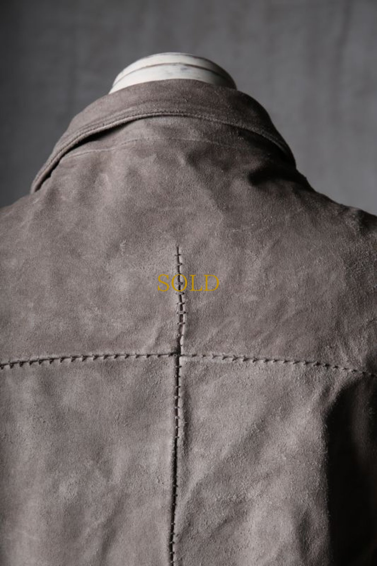 画像20: incarnation / インカネーション / 12211-41257 / HORSE LEATHER JEAN JACKET O/P ARM LINED (20)