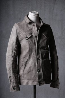 画像3: incarnation / インカネーション / 12211-41257 / HORSE LEATHER JEAN JACKET O/P ARM LINED (3)