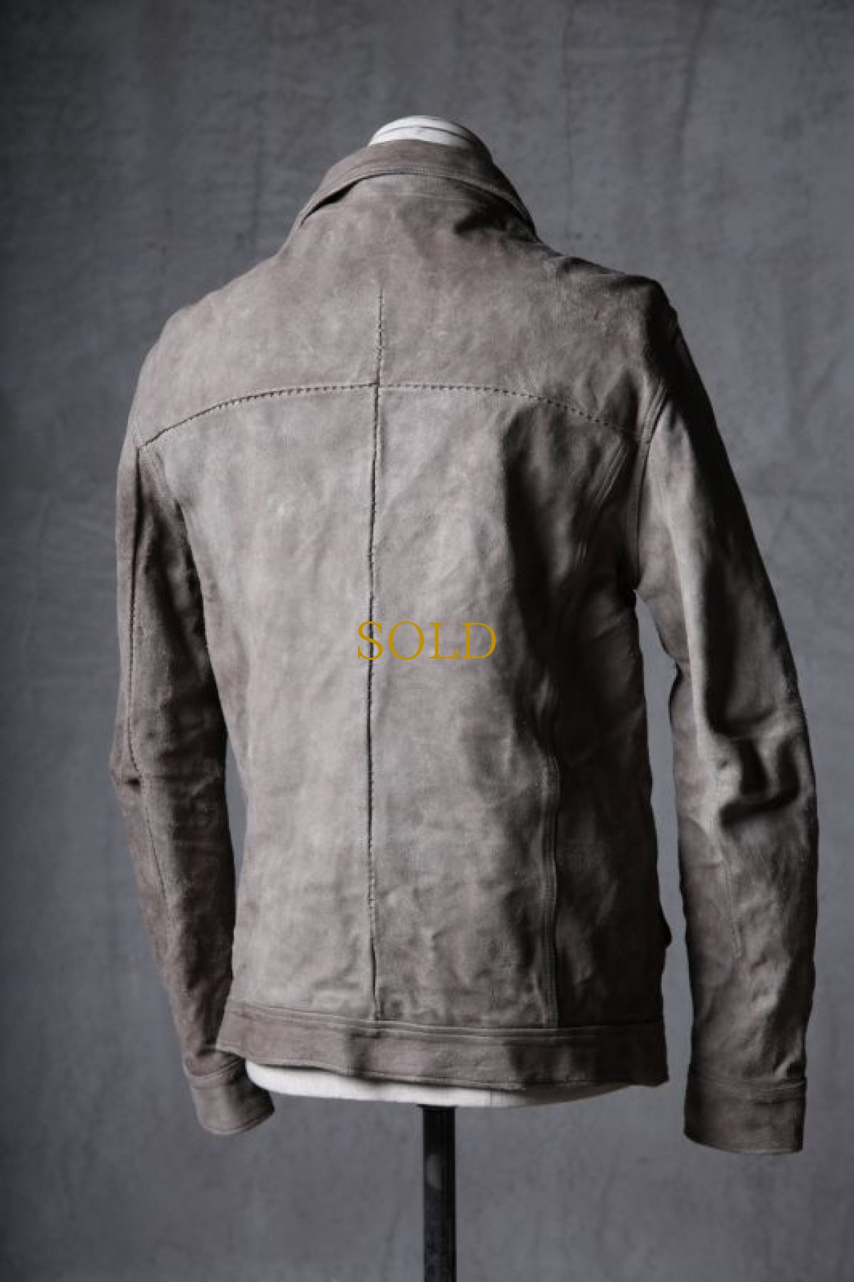 画像7: incarnation / インカネーション / 12211-41257 / HORSE LEATHER JEAN JACKET O/P ARM LINED (7)