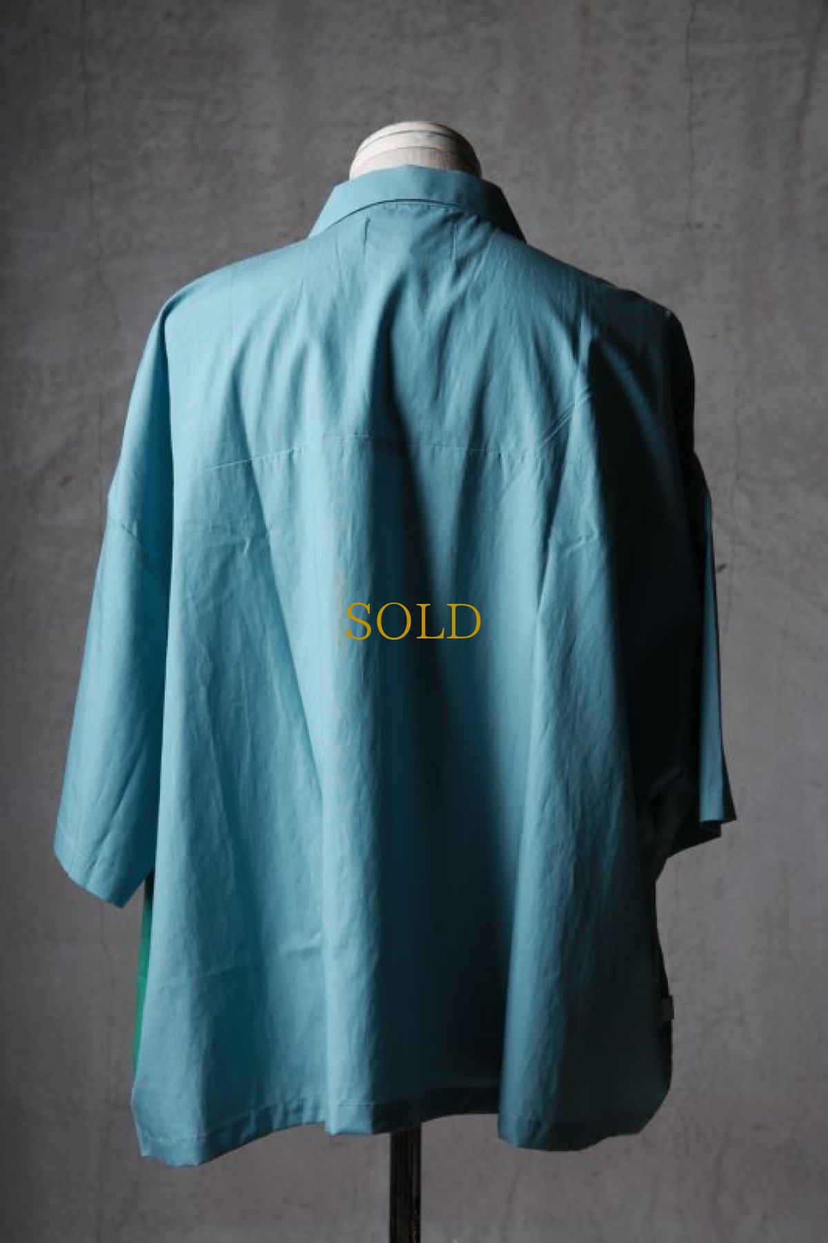 画像8: JUVENILE HALL ROLLCALL / ジュヴェナイルホールロールコール / 1551 / " FLUFFY CLOUD " Open collar crazy shirt (8)