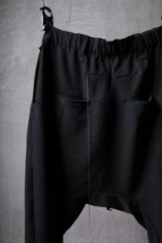 画像15: Wir Lineal / リネアル / WL-0406 / Schimmern / Inorganic structure sarrouel relax pants (15)