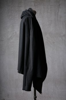 画像5: Wir Lineal / リネアル / WL-0405 / Hinter der Tür / Inorganic structure hoody parka (5)