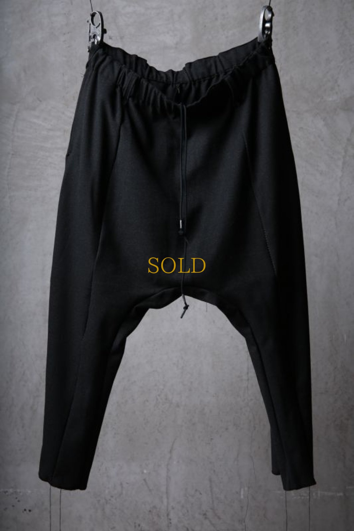 画像1: Wir Lineal / リネアル / WL-0406 / Schimmern / Inorganic structure sarrouel relax pants (1)