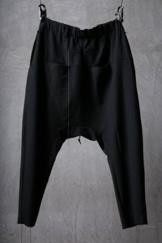 画像2: Wir Lineal / リネアル / WL-0406 / Schimmern / Inorganic structure sarrouel relax pants (2)