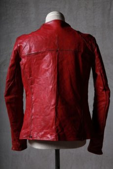 画像8: incarnation / インカネーション / 12211-41477 / HORSE LEATHER NO COLLAR  ZIP/F MOTO DARTS SHOULDER LINED  (8)